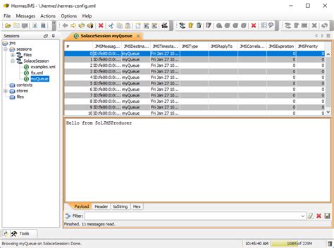 hermes jms configuration|Hermes jms editor.